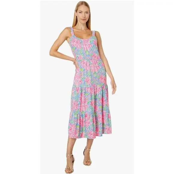 magnolia midi dress Green & White Gingham Magnolia Button Up Cotton Midi Dress – Queen of  Sparkles